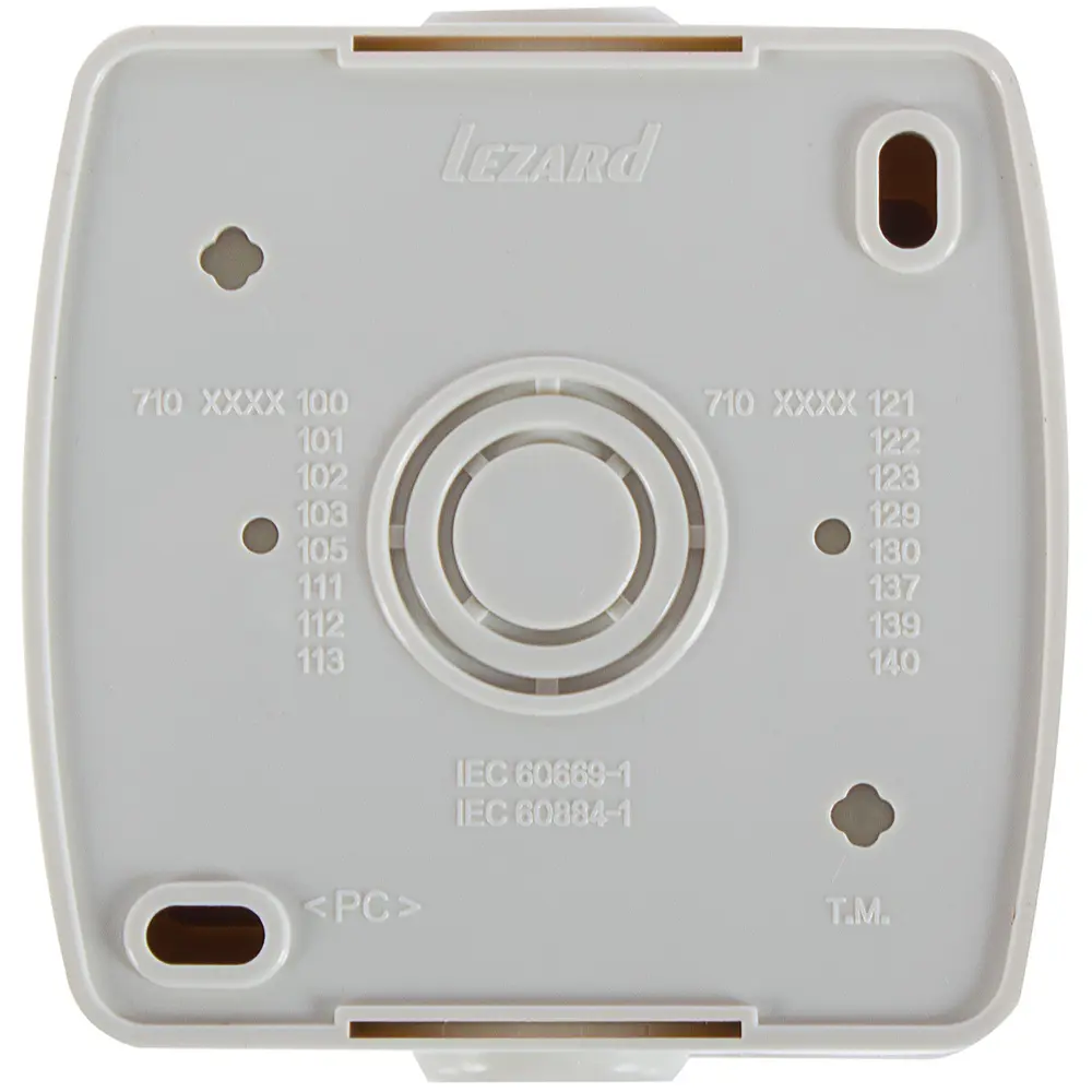 Выключатель проходной накладной Lezard Nata 1 клавиша, цвет кремовый STLM-2030858 - Вид №2