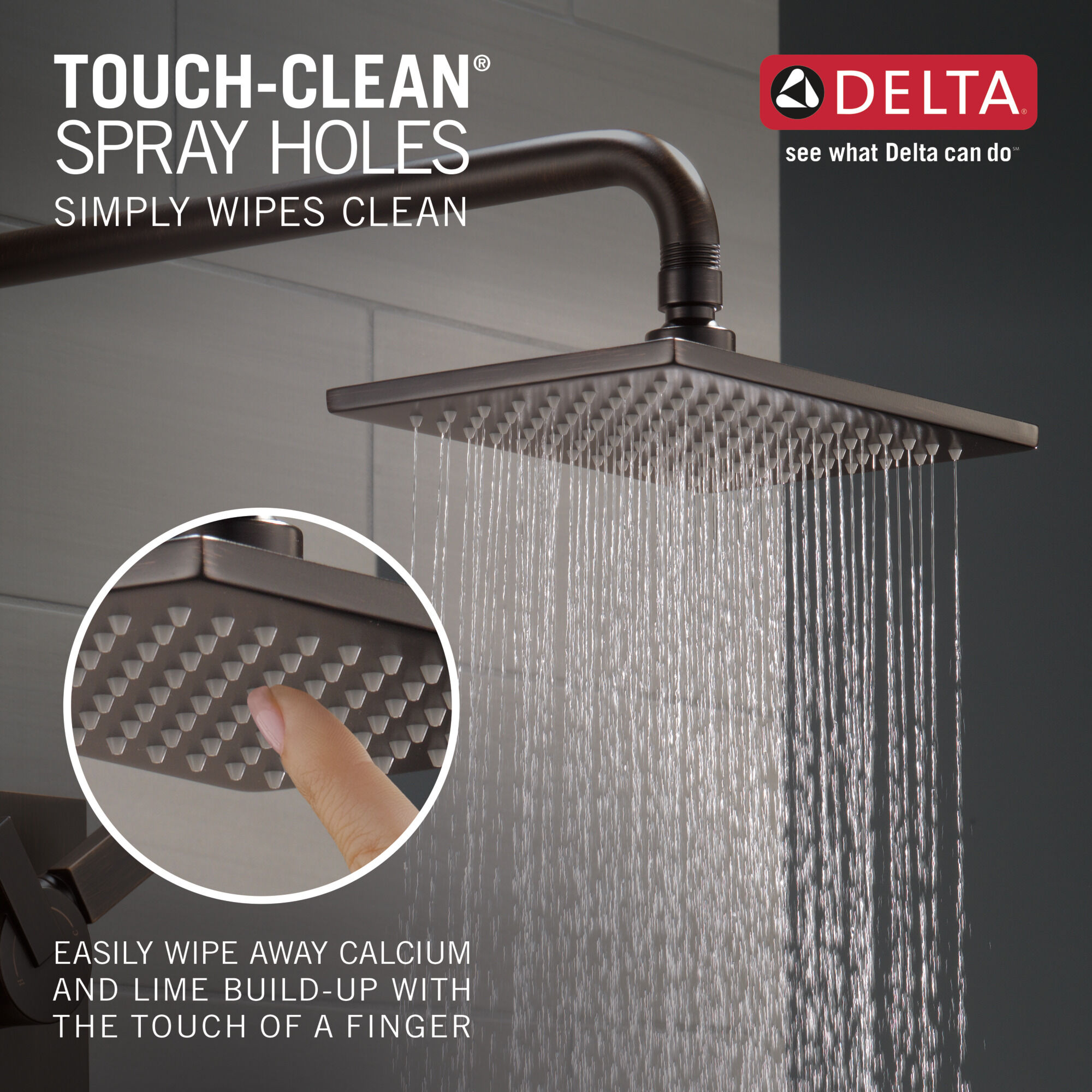 T17453-RB Для ванны и душа Monitor® 17 Series Delta Faucet Vero Венецианская бронза - Вид №2