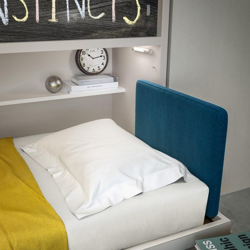 CLEI Выдвижная односпальная кровать из меламина Kali sun-id-1499384 - Вид №8