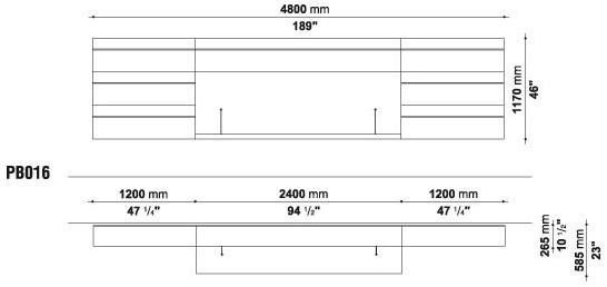 B&B Italia Комод с распашными дверцами Pab sun-id-1362914 - Вид №13