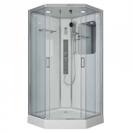 Душевая кабина NG-6002GD (1000х1000х2200) Santreyd NG-6001-02GD - Вид №2