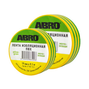 90729598 Изолента 18мм х 18.20 м желто-зеленый STLM-0358083 ABRO