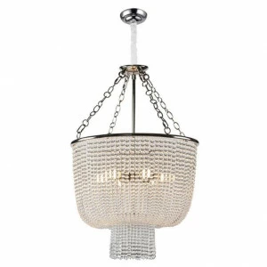 Подвесной светильник хрустальный серебристый Newport S 3136/S NEWPORT 3130 00-3889817 Серебро