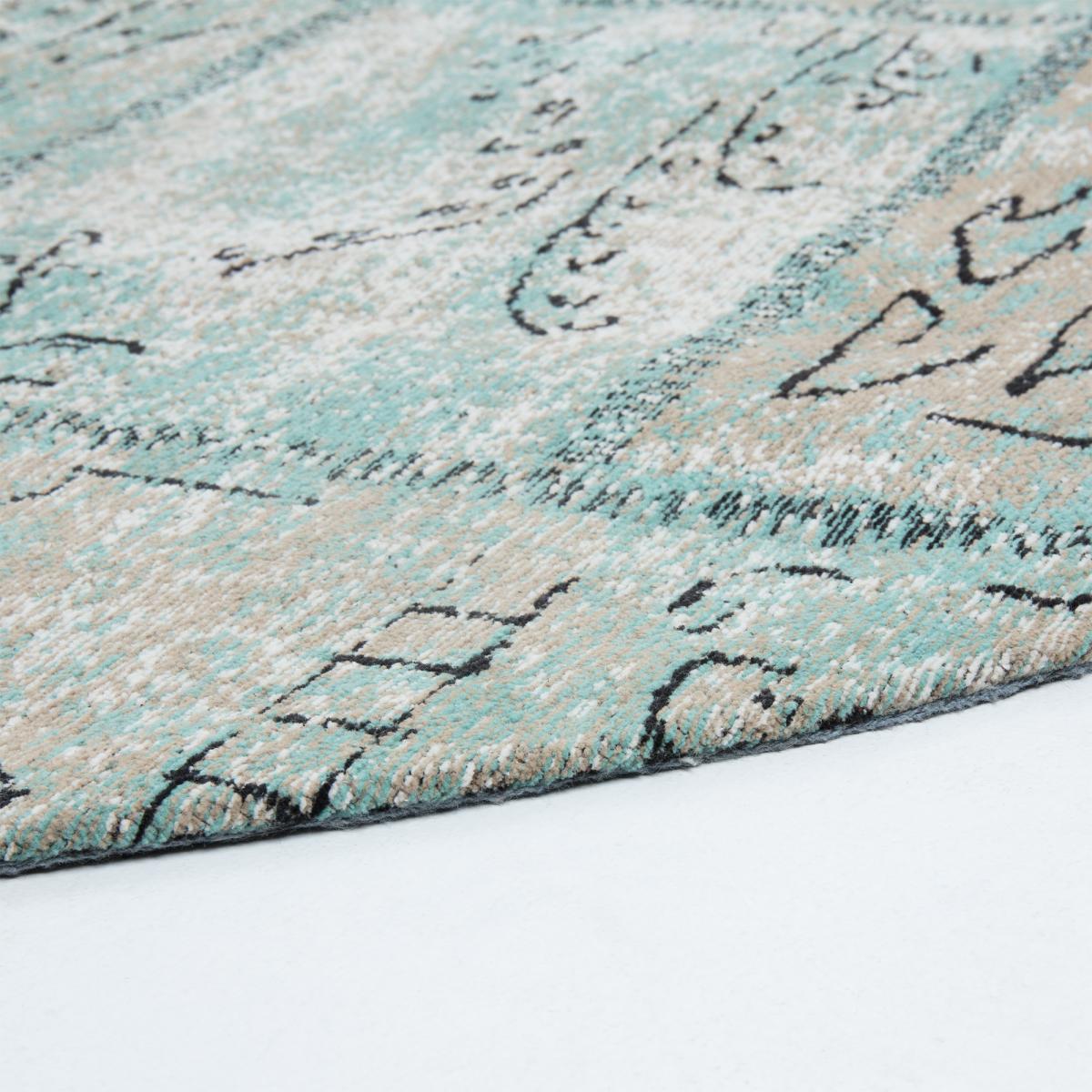 055111 Ковер круглый 150 синий La Forma Color