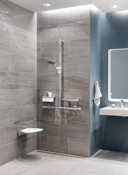 950.33.11051 Душевая штанга теплое прикосновение HEWI Greifen  - Вид №2