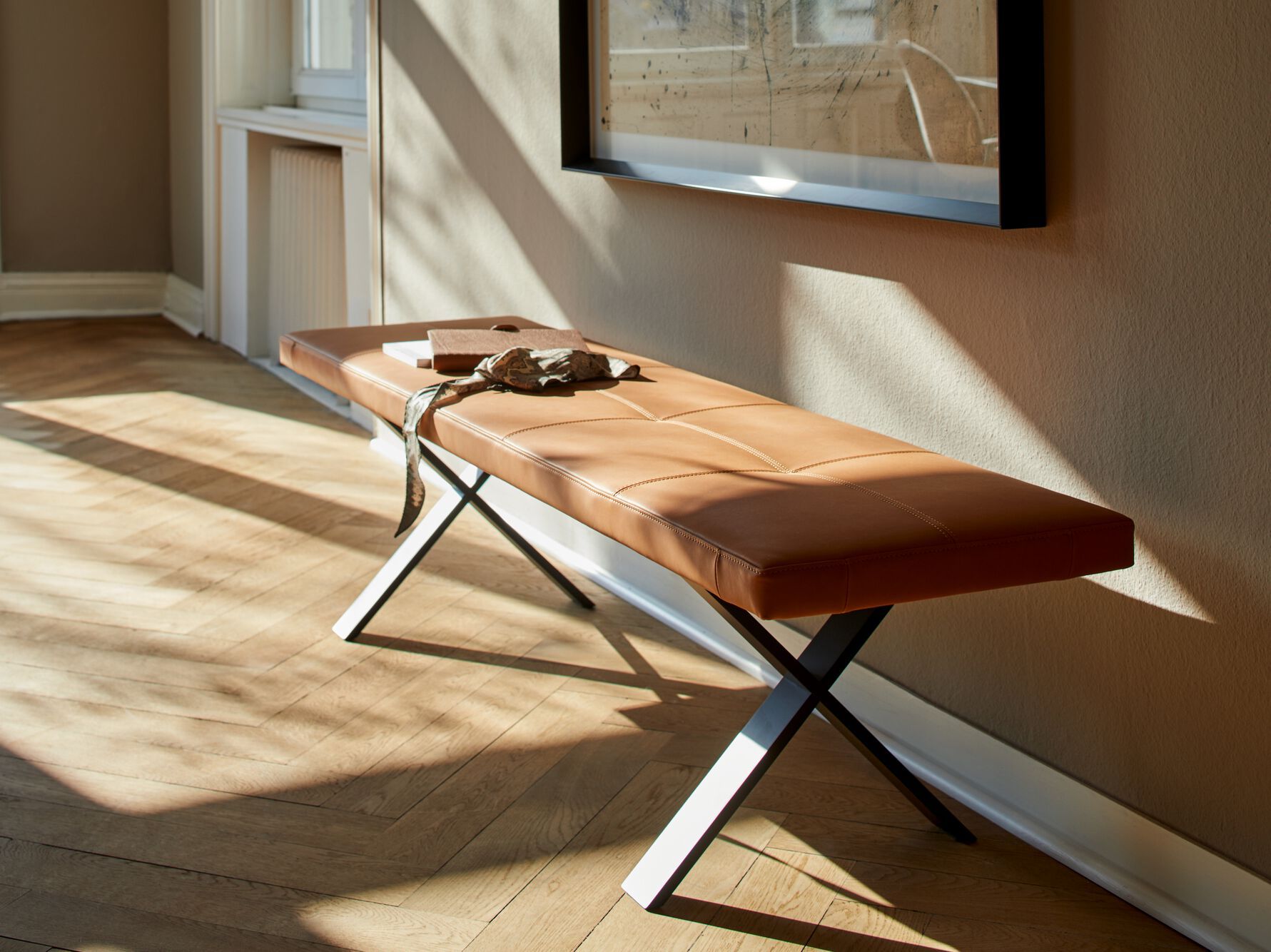 Кожаная мягкая скамья more Lax ARCH-00152541