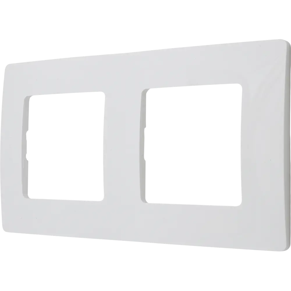 Рамка Legrand Etika для розеток и выключателей - белая глянцевая 17356302 STLM-1331083 - Вид №1