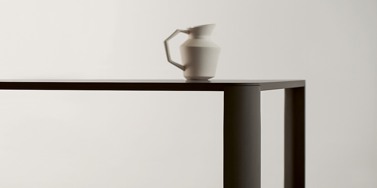 СТОЛ ОБЕДЕННЫЙ ИЗ КАМНЯ MAHON 160X90 СМ SAND BROWN Neutra Design MT1609011 - Вид №1