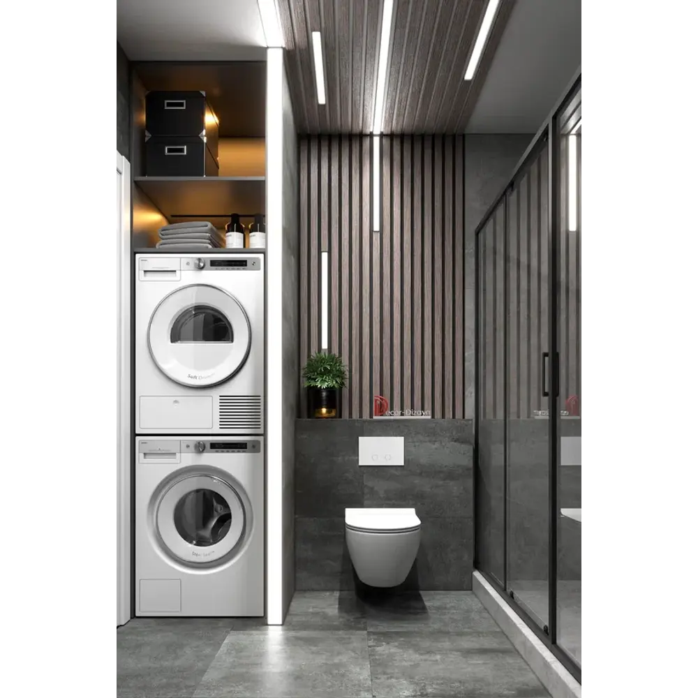 Рейка настенно-потолочная полистирол ударопрочный Decor-Dizayn 618-80 серый 15x40x3000 мм 85473628 STLM-2151629  - Вид №5