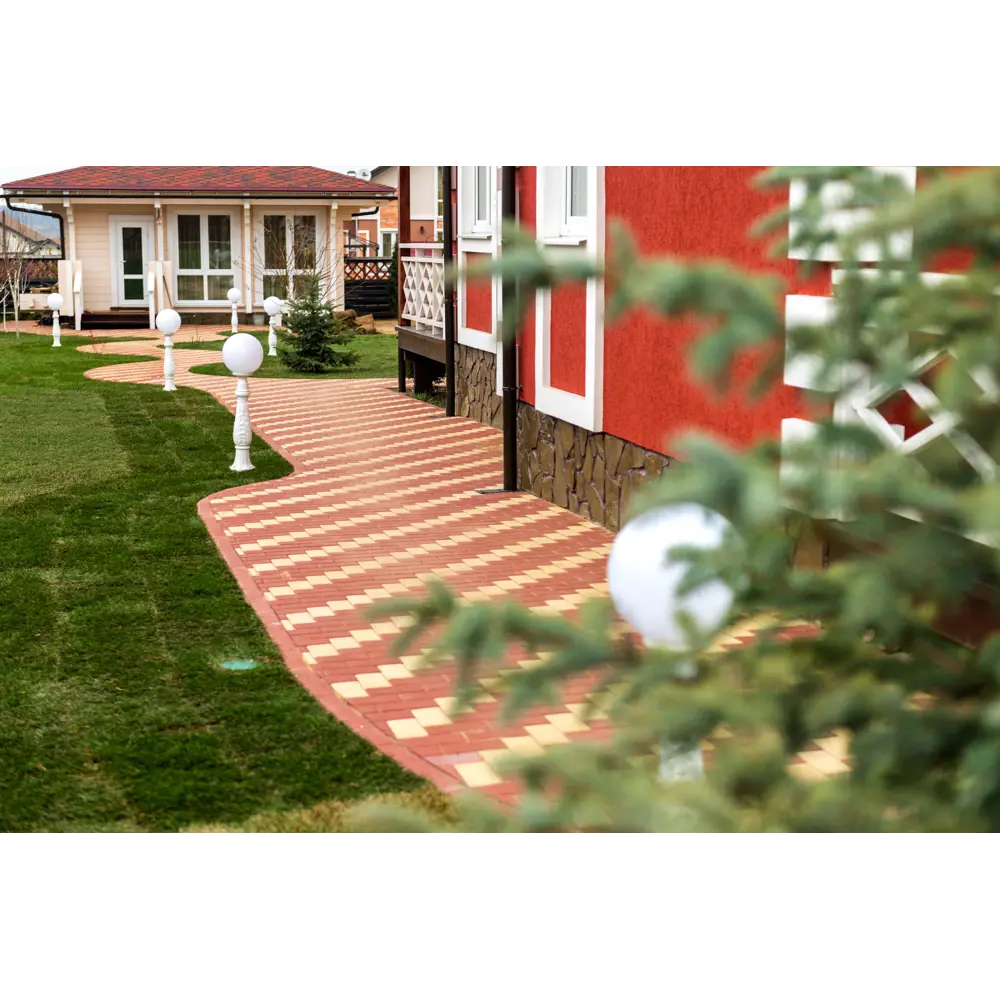 Бордюрный камень BRAER для ландшафтного дизайна 1000x80x200 мм 82001780 STLM-0016939 - Вид №3