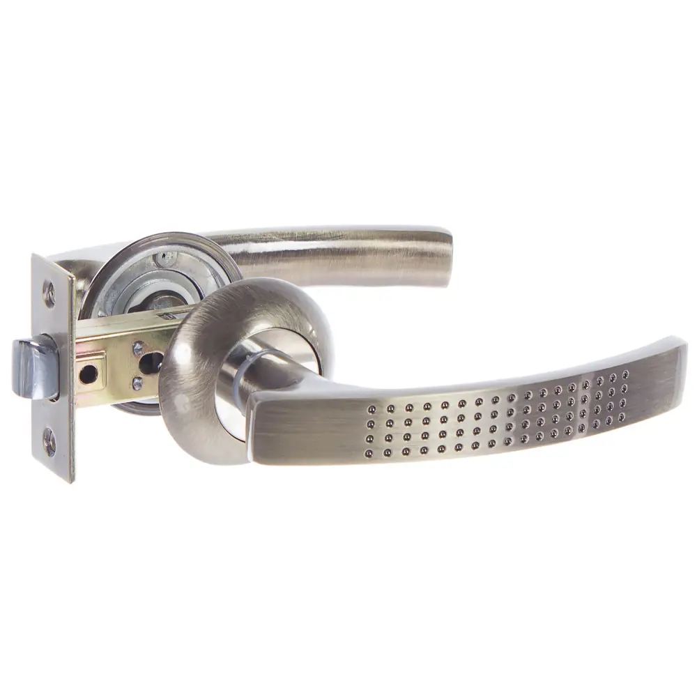 Комплект дверных ручек Фабрика замков 11L 100, цвет античная бронза STLM-2091299