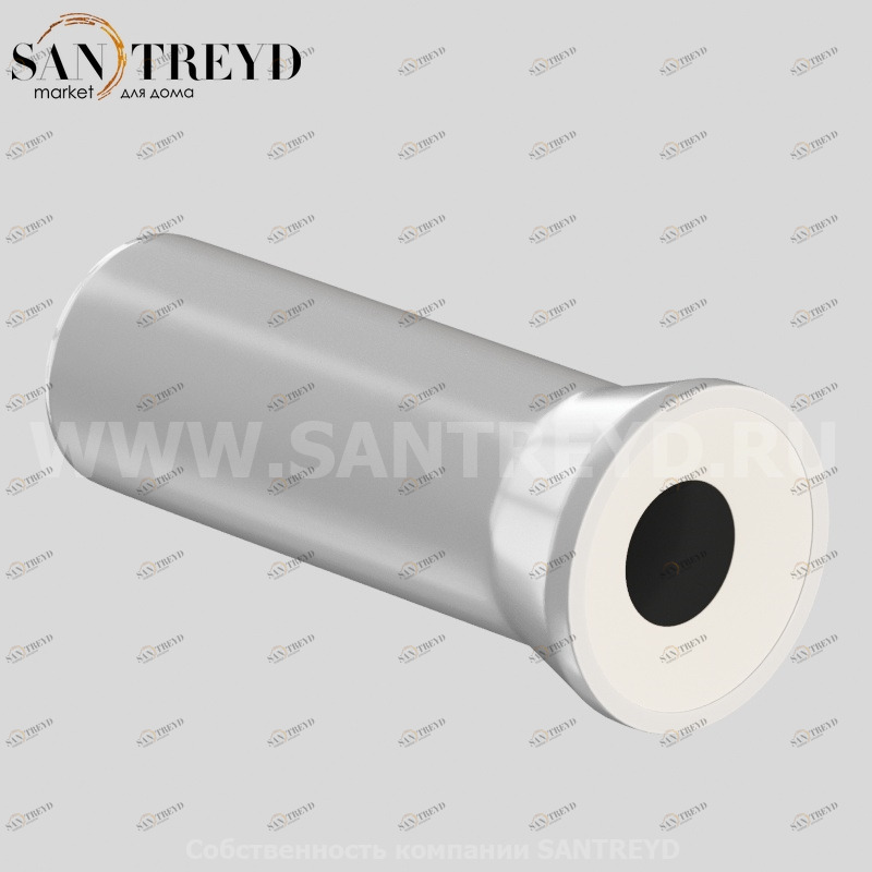 VA076 Tруба для настенного слива см белая Globo ACCESSORIES Италия Ceramica Globo