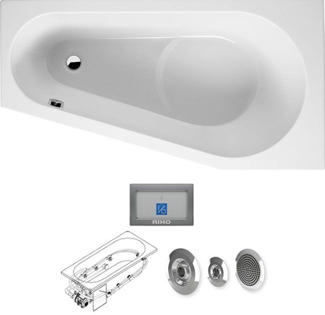 BB8300500000000_top1 Ванна Riho Delta Santreyd - Вид №2