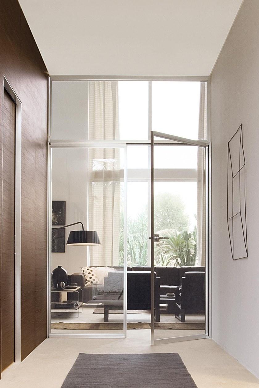 ALBED Распашная стеклянная дверь без фальш-рамы Quadra sun-id-1401538 - Вид №3