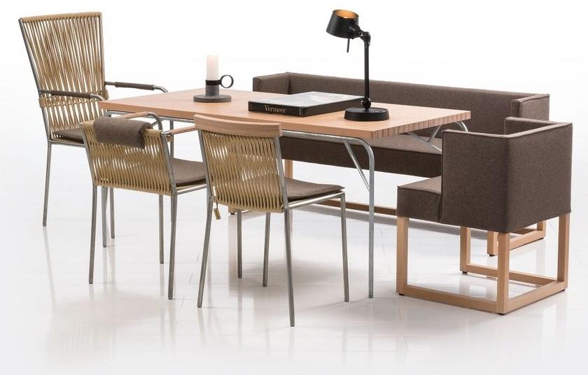 brühl Прямоугольный обеденный стол из фанеры Les copains sun-id-1475988 - Вид №1