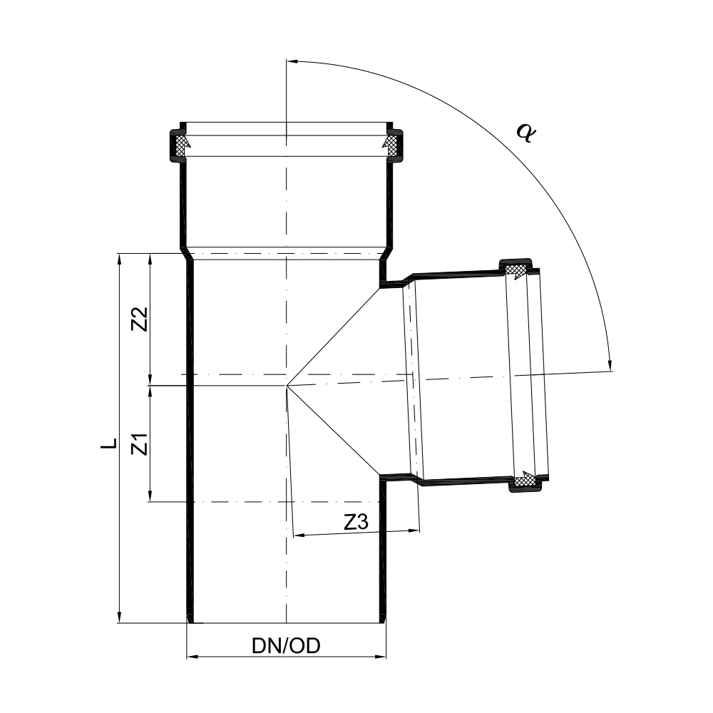 02277 Крестовины Tece  - Вид №2
