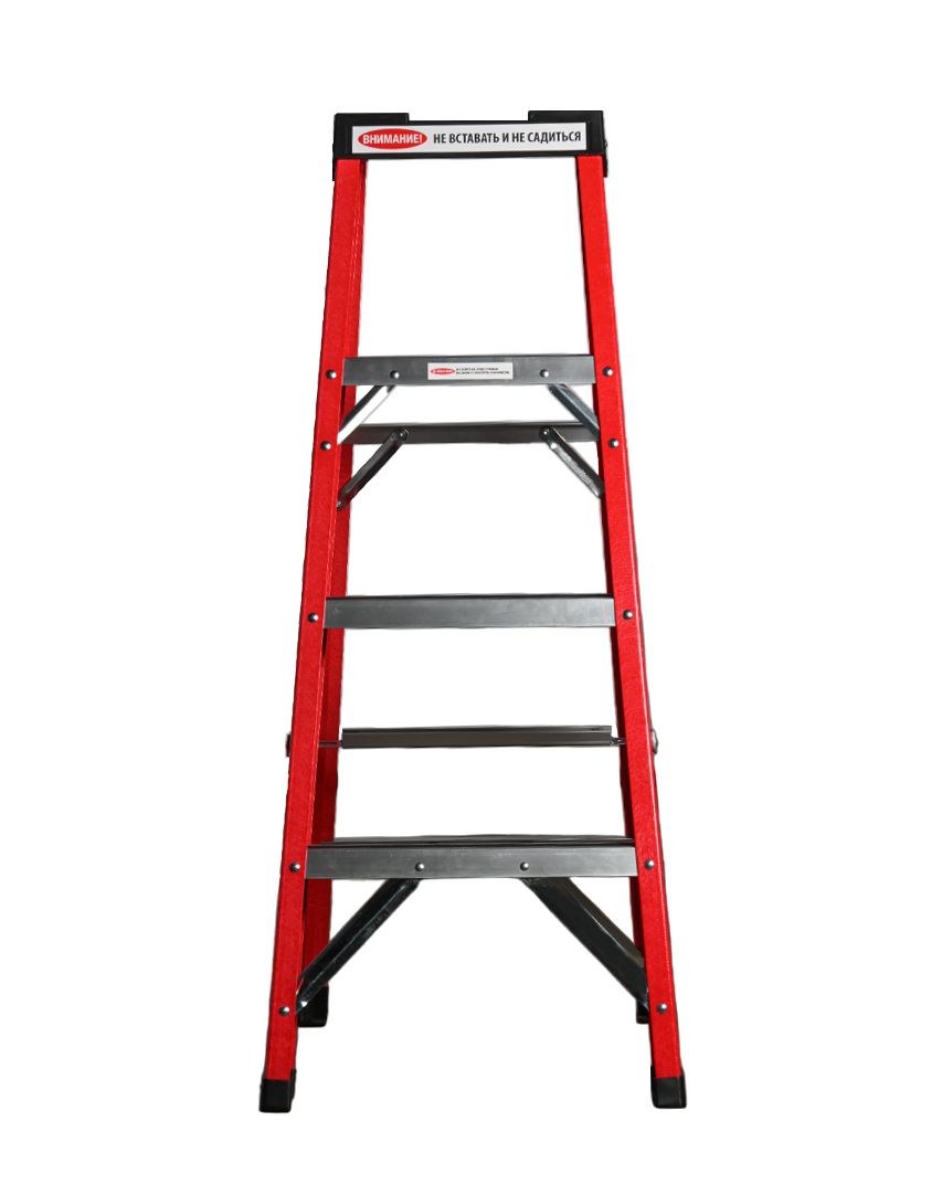 Стремянка SF 1003 стеклопластиковая 3 ступени, Alumet, с органайзером  - Вид №1