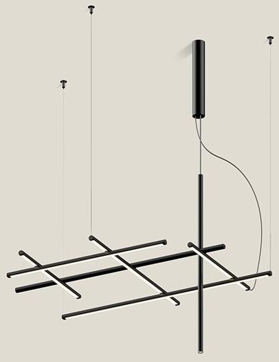 PANZERI Светодиодный подвесной светильник из алюминия Hilow sun-id-1476987 - Вид №9