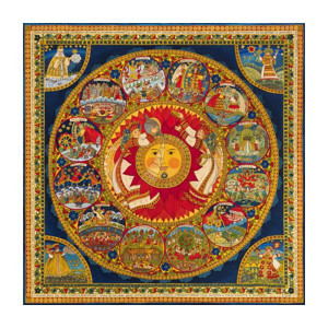 Картина О.Соколовой КАЛЕНДАРЬ Maleras