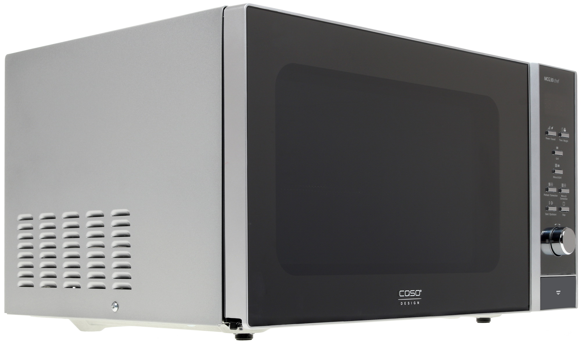 1117024 Микроволновая печь CASO MCG 30 Chef зеркальный, серебристый STDN-0130998 - Вид №1