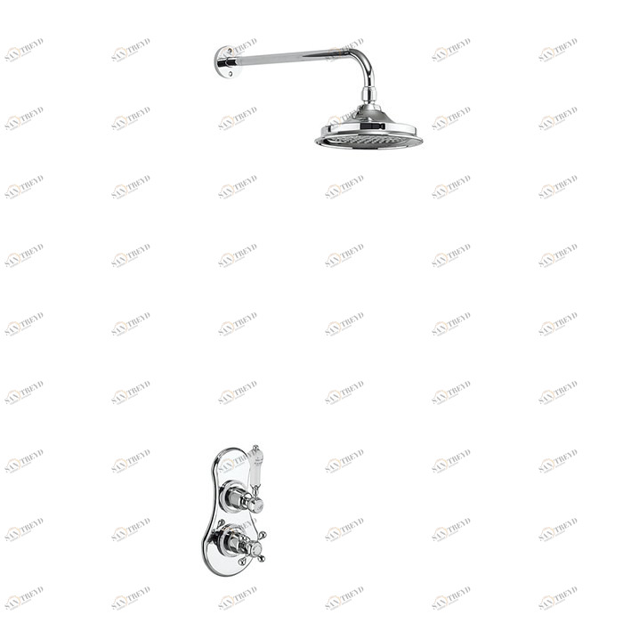 Душевая стойка c встроенным термостатом VF1S c душевой насадкой 12'' Severn Burlington VF1S, V60/ARCV60 CHR 