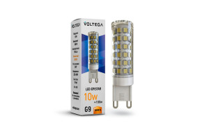 16183570 Светодиодная лампа Капсула G9 2800К 10W 7038 VOLTEGA