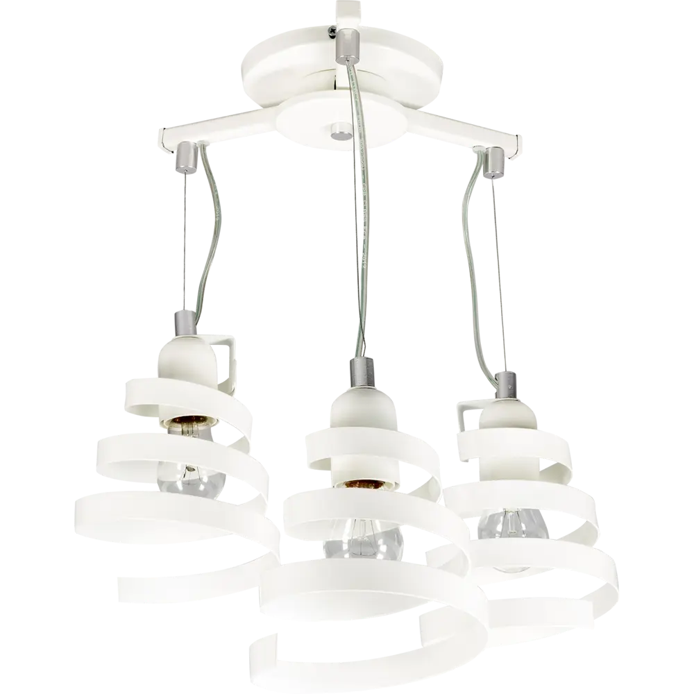 Люстра подвесная Алькор 12 м² цвет белый СВЕТУС STLM-2011072