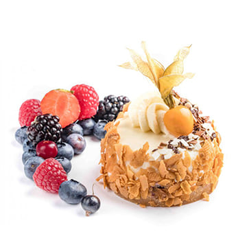 Чизкейк садовые ягоды CACAOJET 160 г Santreyd 34558 - Вид №1