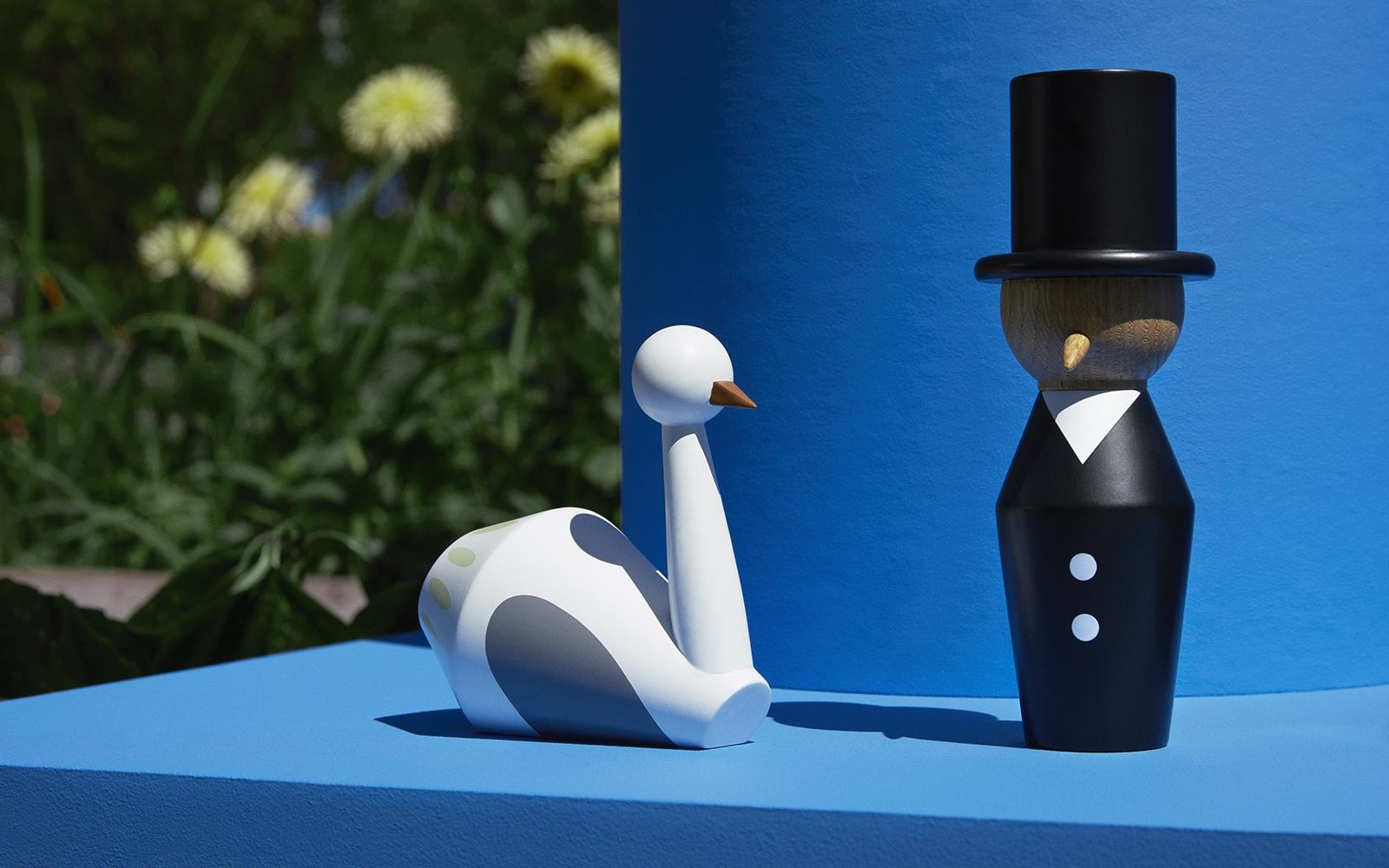 5000214 Сказка Статуэтки Лебедь Large White Normann Copenhagen  - Вид №1