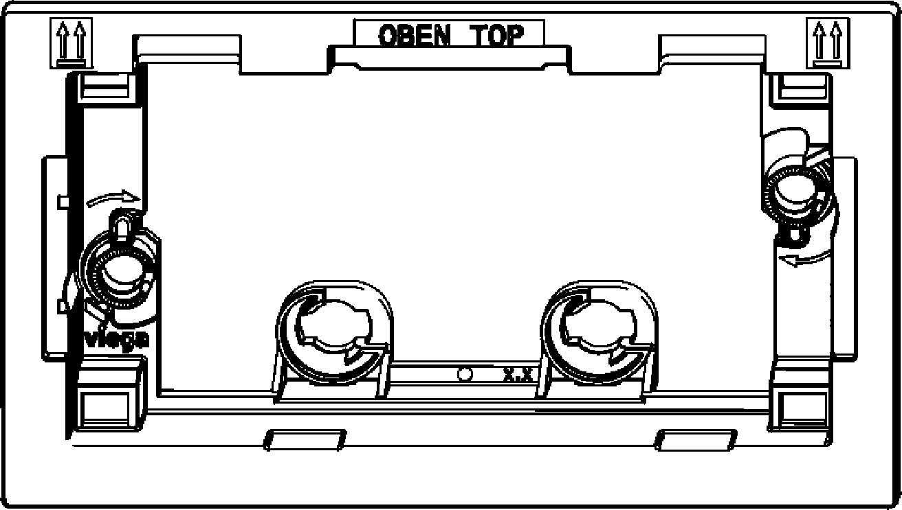 Viega Установочная рамка для унитаза 8580.22 (786373) 786 373 - Вид №1