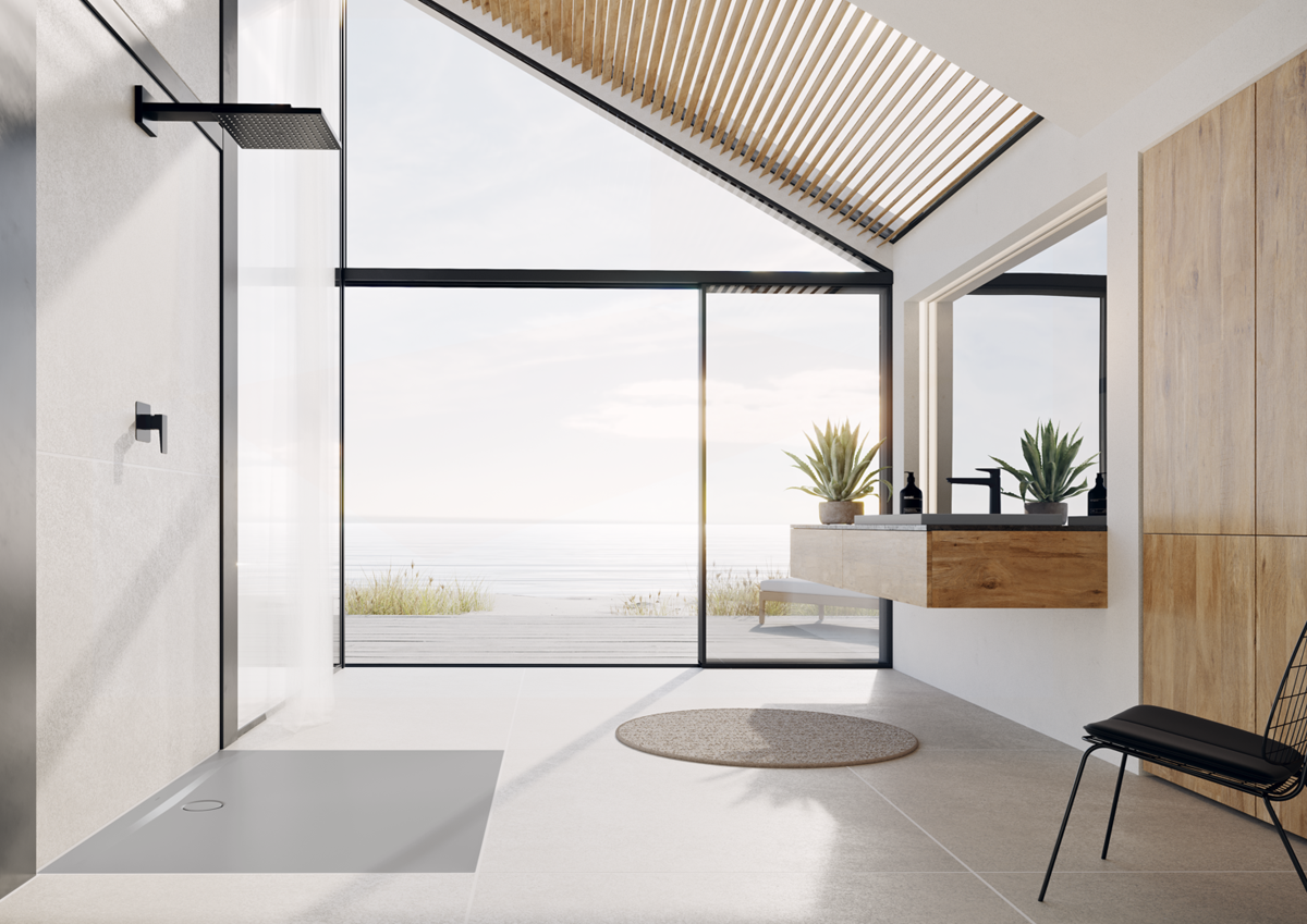 Душевой поддон KALDEWEI Сталь эмалированная 1570-1 455 холодный серый 70 1570-1455 - Вид №7