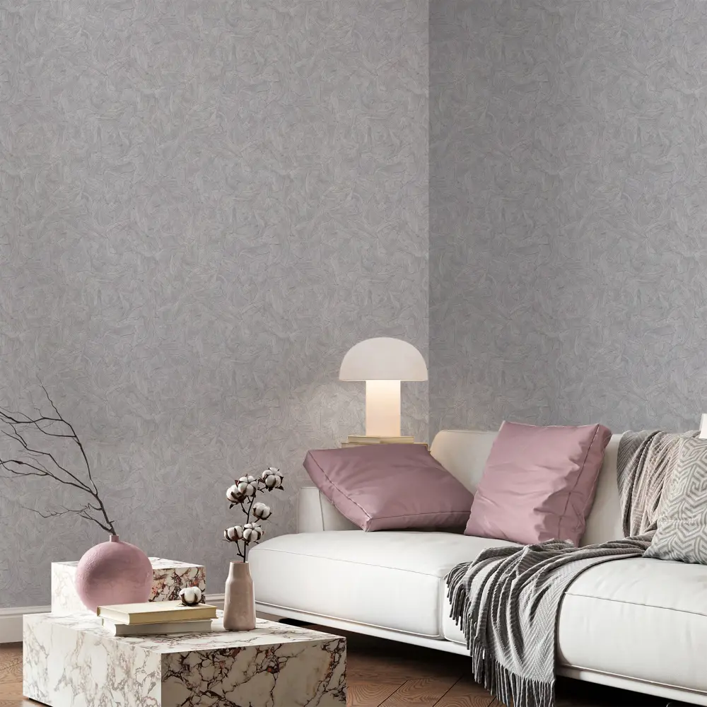 Обои флизелиновые Palitra Charme темно-серые 1.06 м PR72693-41 89461050 STLM-2166203 - Вид №4
