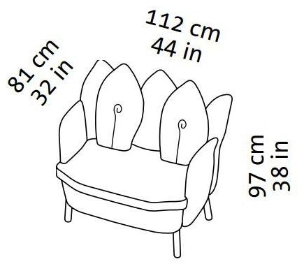 brühl Диван из ткани Morning dew sun-id-1488673 - Вид №3