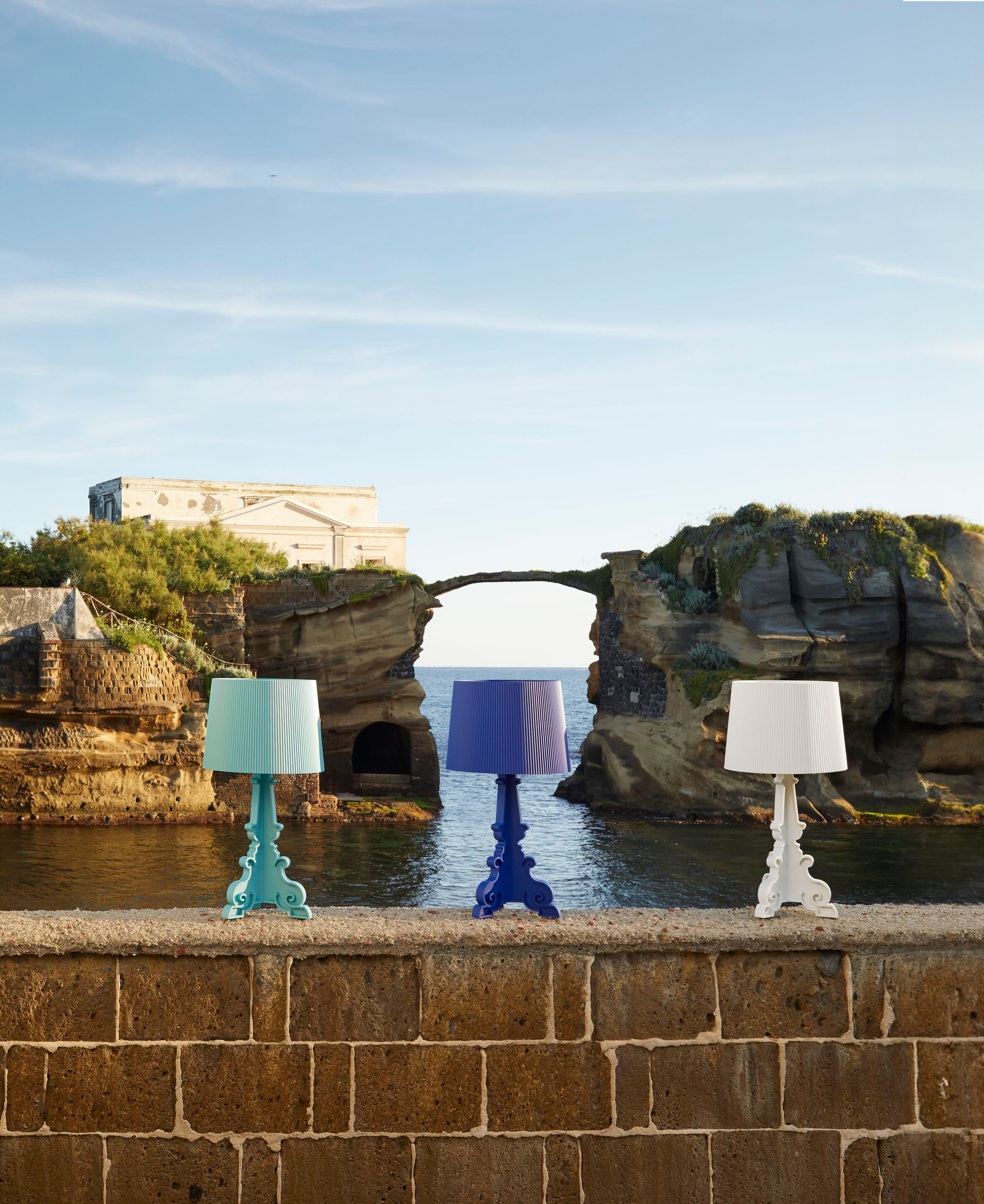 Поликарбонатная светодиодная настольная лампа с регулируемой яркостью Kartell BOURGIE ARCH-00127267 - Вид №45