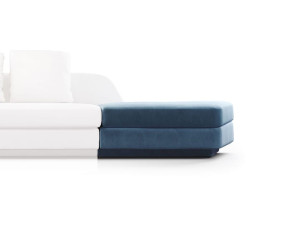 Кожаный пуф