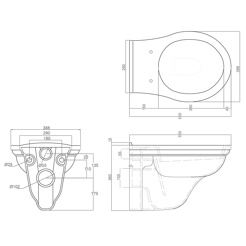 IMSR44 Настенная сковорода Astoria Deco Astoria Deco Imperial  - Вид №2