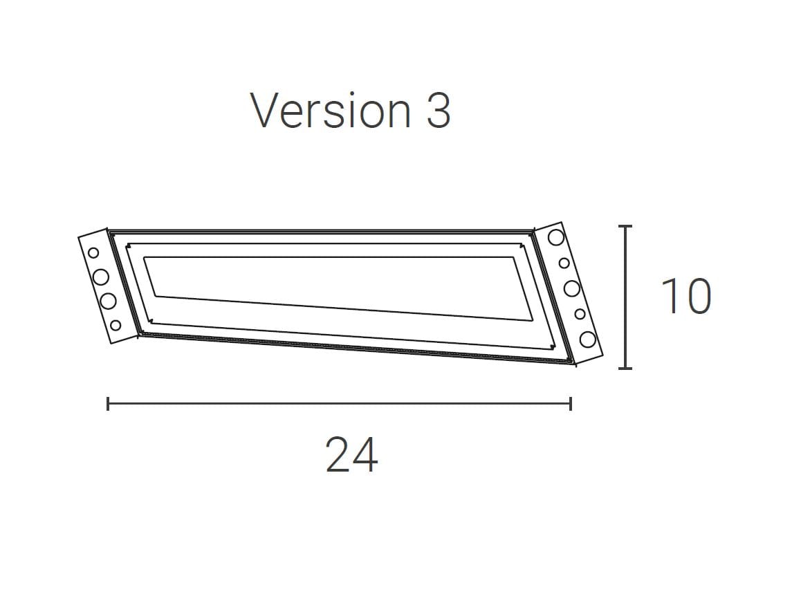 Металлический настенный светодиодный прожектор ZAVA SCHEGGE ARCH-00021013 - Вид №2