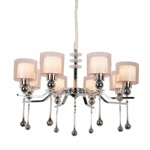 Подвесная люстра Omnilux Giarre OML-56003-08 OMNILUX ДИЗАЙНЕРСКИЕ, GIARRE 279729 Белый