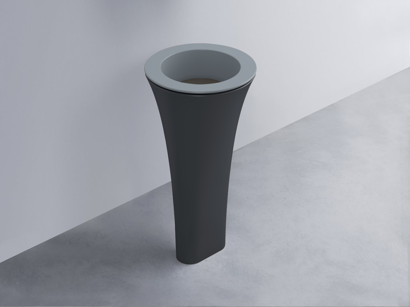 AMLA45-BR+AMPILT-FN+AMCOLT-BA Раковина Amedeo Tondo отдельностоящая cielo Enjoy + Amedeo Ceramica Cielo