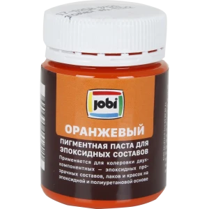 Пигментная паста Jobi для эпоксидных составов 40 мл цвет оранжевый