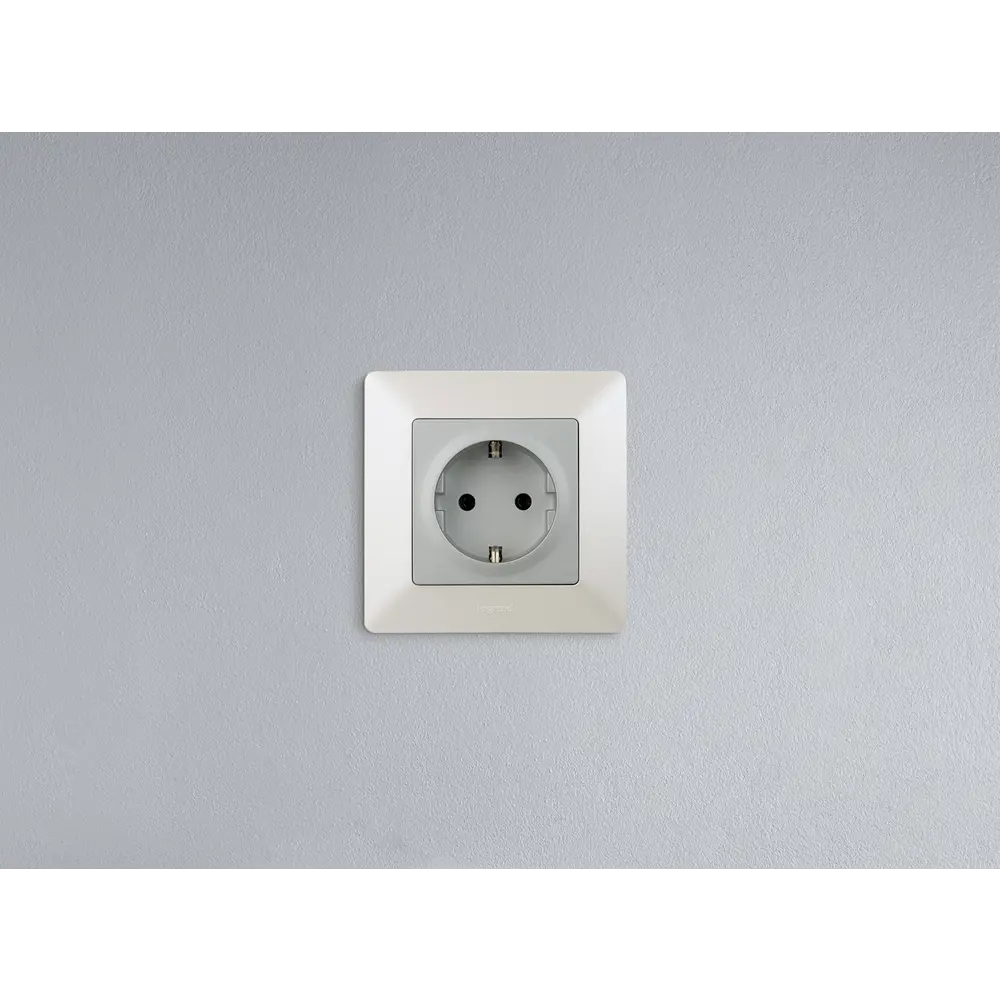 Розетка Legrand VLN-L 2 контакта с заземлением цвет алюминий 82169350 STLM-2183199 Valena Life - Вид №11