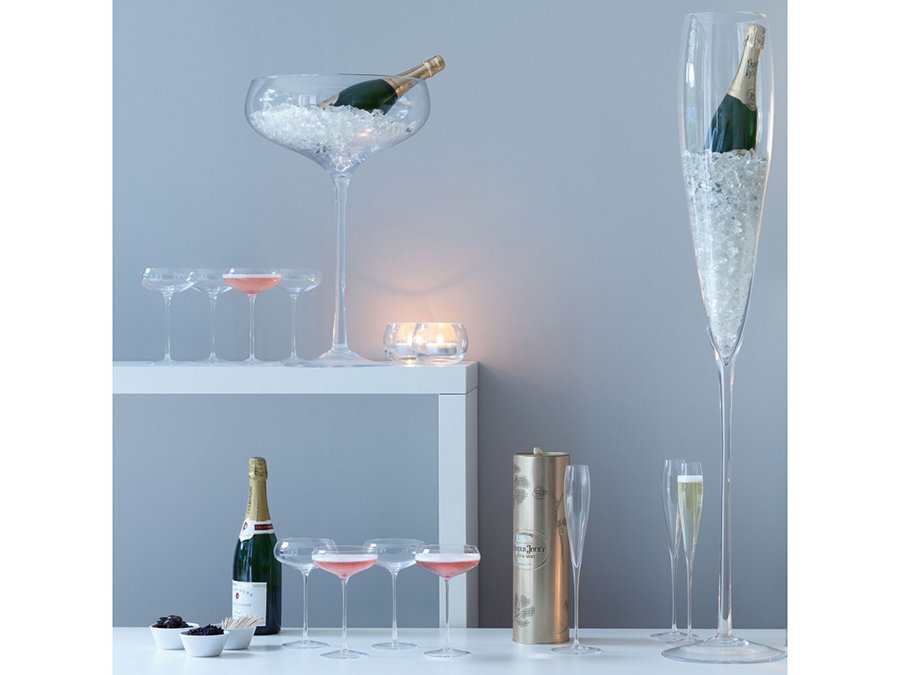 Набор из 4 бокалов-креманок 300 мл Wine LSA INTERNATIONAL WINE 00-3863049 Прозрачный  - Вид №1