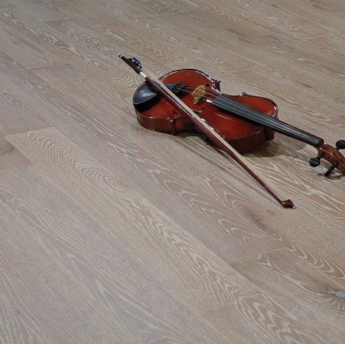 Паркет Ёлка Coswick Ренессанс Серый Кашемир Дуб Рустик (Гладкая) 647,7х107,95 мм 11244251 - Вид №1