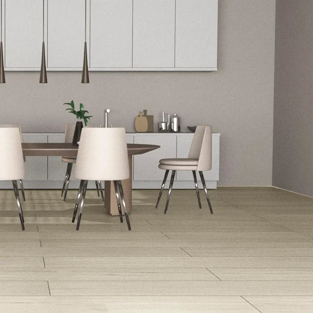 SPC плитка Kreaforta Теберда - влагостойкое покрытие под дерево с фасками 89395123 STLM-1568093