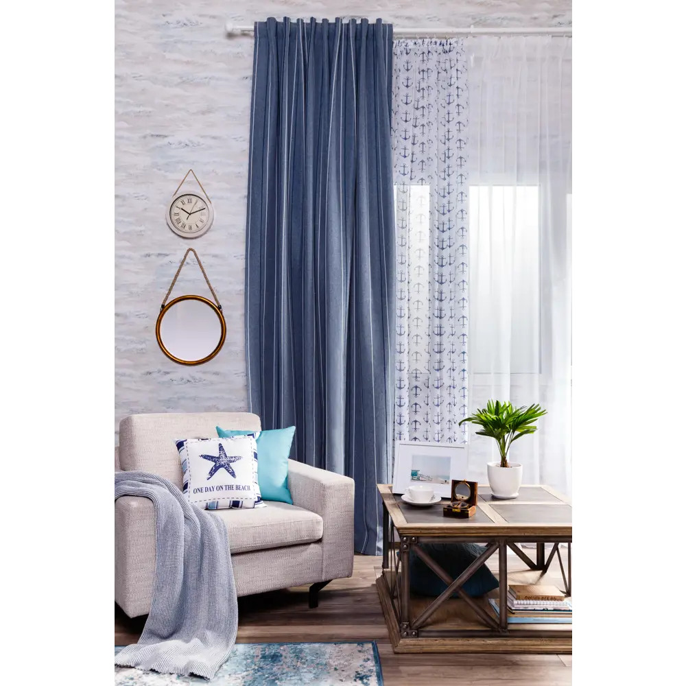 Подушка декоративная «Природа» 40х40 см цвет бирюзовый 18776860 STLM-2200551 SEASONS  - Вид №15