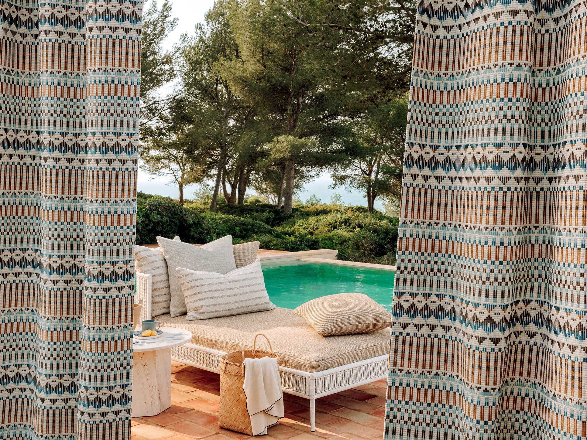 Полипропиленовая ткань для наружного применения Élitis Panarea ARCH-00027509