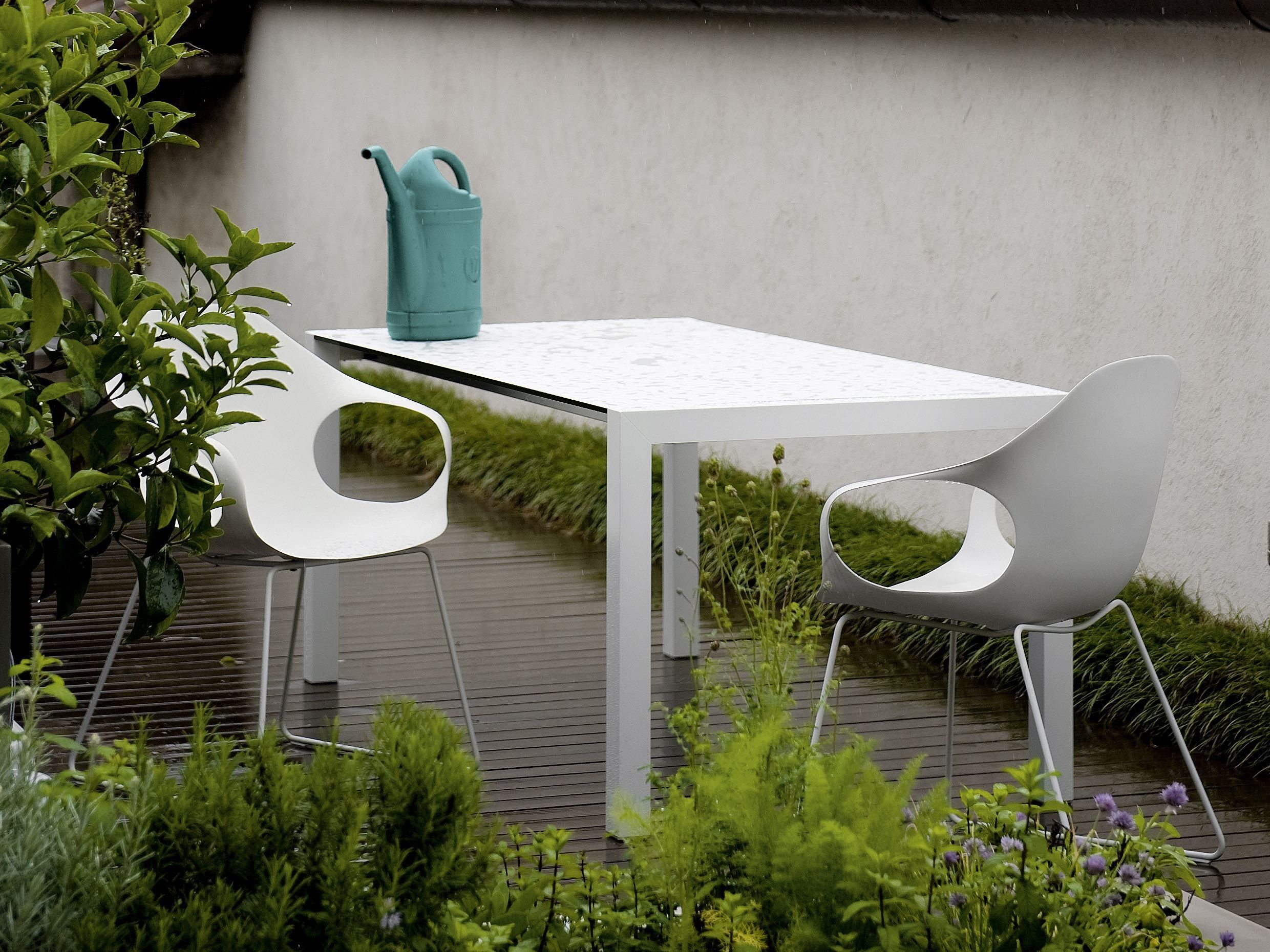 Полиуретановый стул с подлокотниками Kristalia ARCH-00036998 - Вид №2