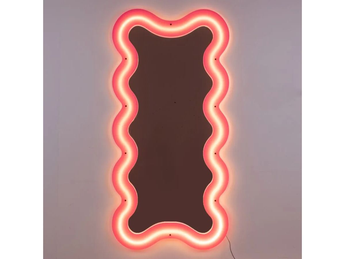 Зеркало со встроенным освещением Seletti Supercurve Mirrors ARCH-00062661 - Вид №1