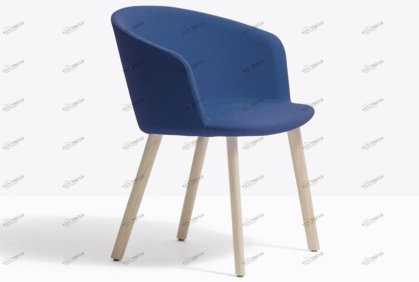 Pedrali Стул с обивкой и подлокотниками Nym soft sun-id-1461098