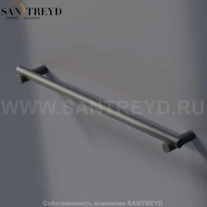 Agape DOT LINE Полотенцедержатель или базовый опорный элемент 70,4 см настенный черный ADTL0451.N